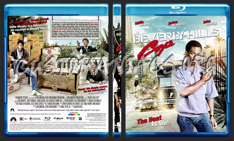 Beverly Hills Cop collection blu-ray cover