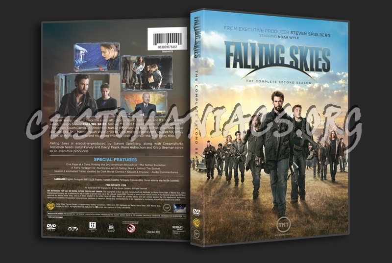 Falling Skies Season 2 dvd cover