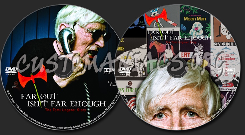 Far Out Isn't Far Enough dvd label