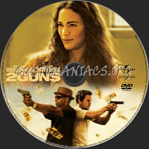 2 Guns dvd label