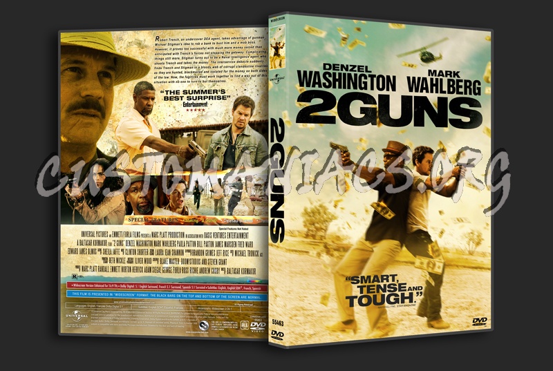 2 Guns dvd cover