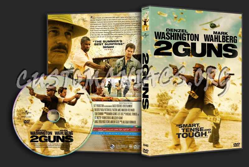 2 Guns dvd cover