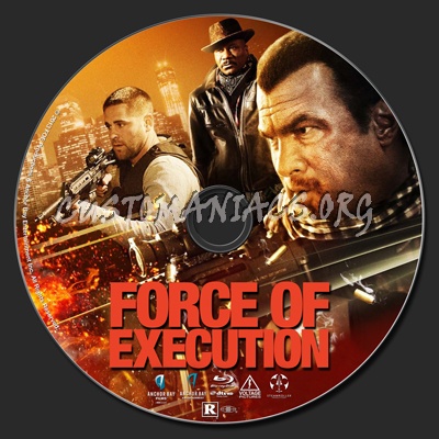 Force Of Execution blu-ray label