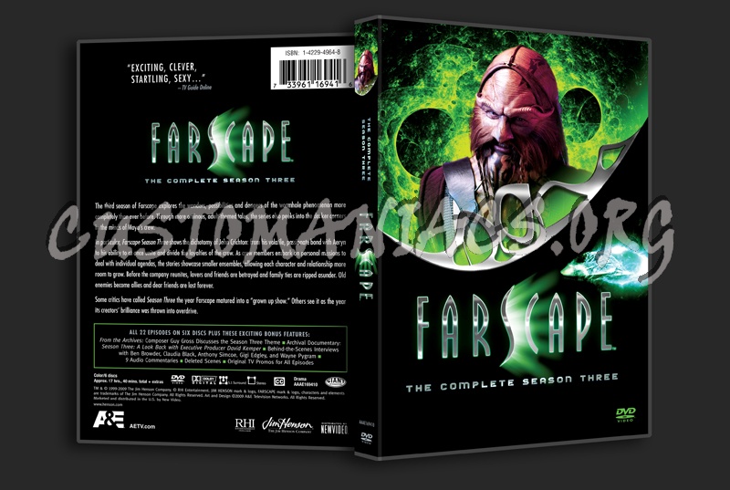 Farscape Season 3 dvd cover