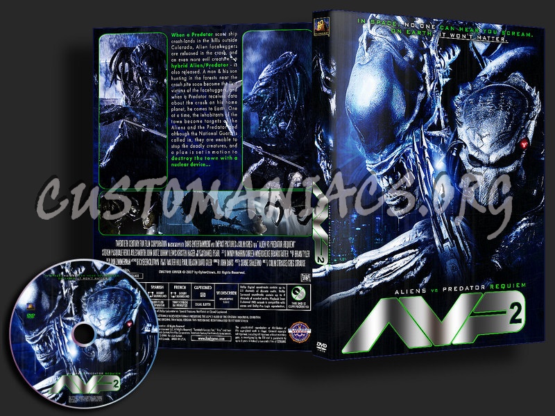 AVP2 : Aliens vs Predator - Requiem dvd cover