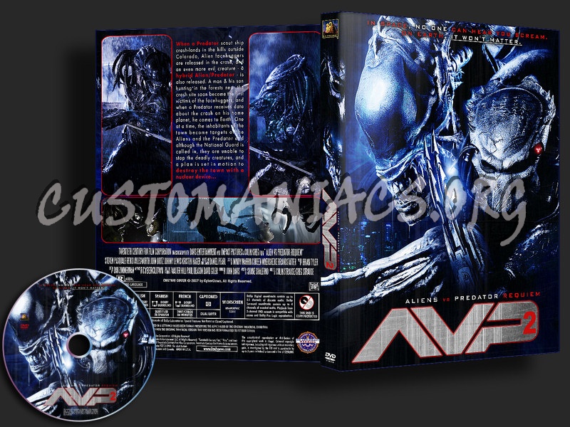 AVP2 : Aliens vs Predator - Requiem dvd cover