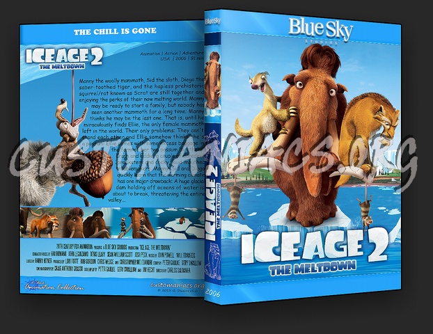 Ice Age 2: The Meltdown - Animation Collection dvd cover