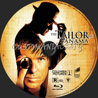 The Tailor of Panama blu-ray label