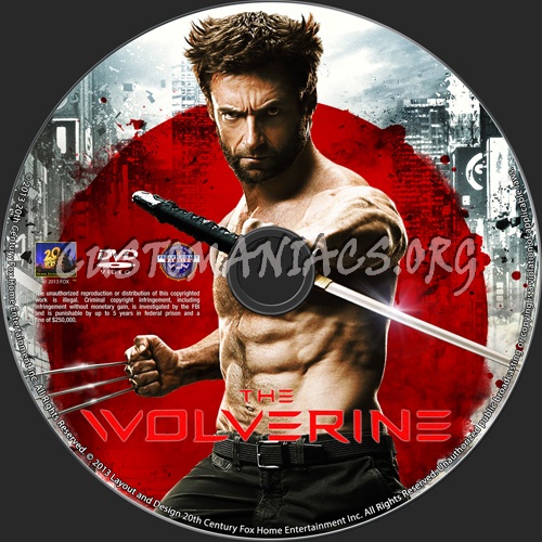 The Wolverine dvd label