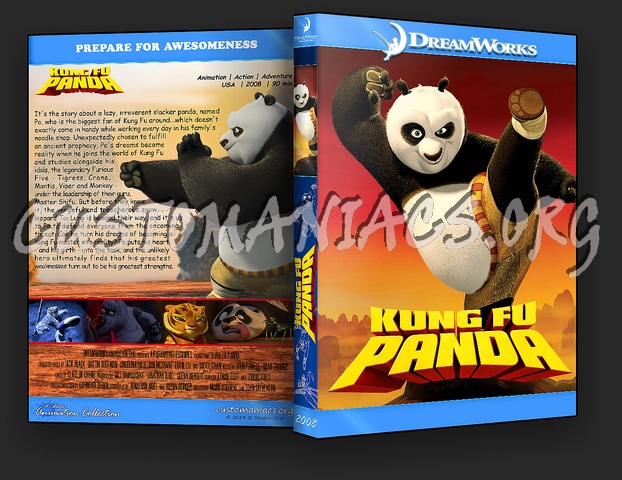 Kung Fu Panda - Animation Collection dvd cover