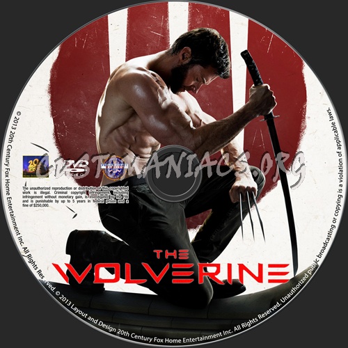 The Wolverine dvd label