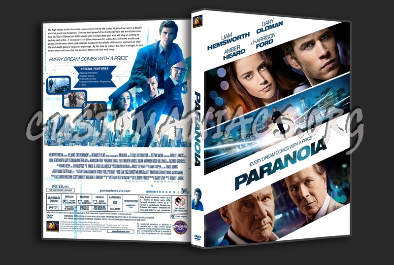 Paranoia dvd cover