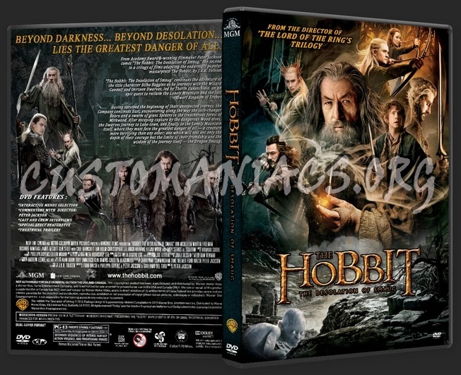 The Hobbit: The Desolation of Smaug dvd cover