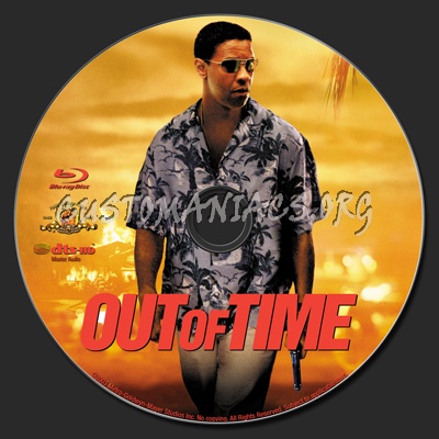 Out Of Time blu-ray label