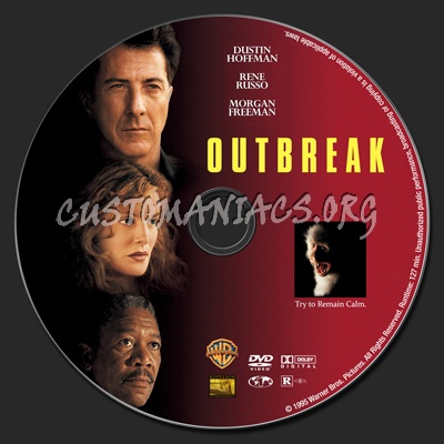 Outbreak dvd label