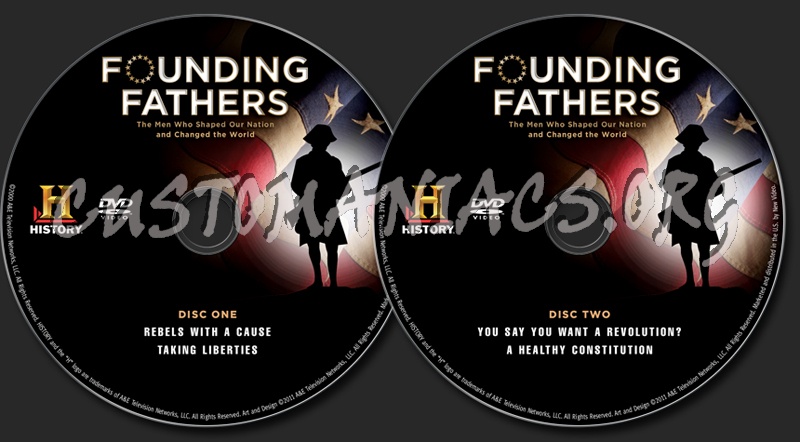 Founding Fathers dvd label