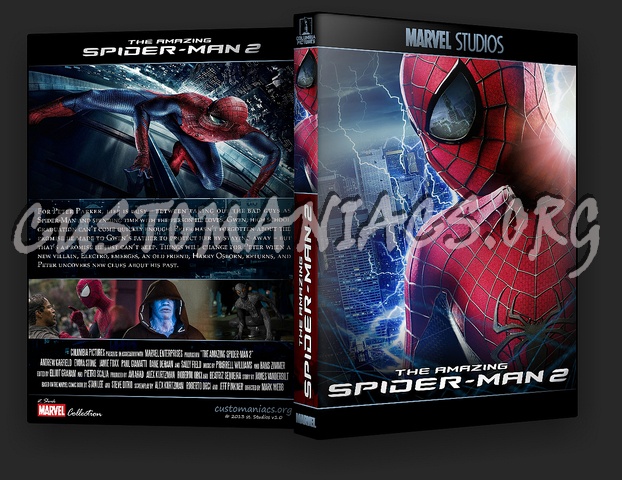 The Amazing Spider-Man 2 - Marvel collection dvd cover