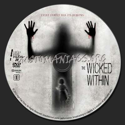 The Wicked Within dvd label