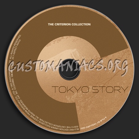 217 - Tokyo Story dvd label