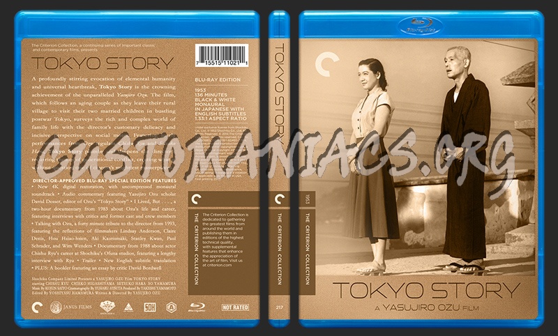 217 - Tokyo Story blu-ray cover