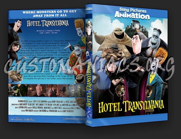 Hotel Transylvania - Animation Collection dvd cover