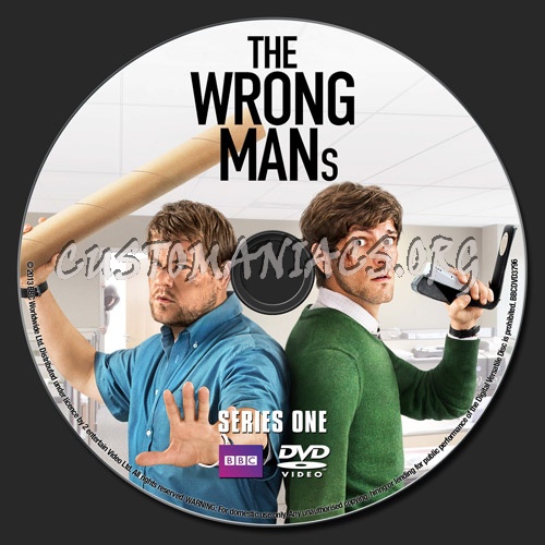 The Wrong Mans dvd label
