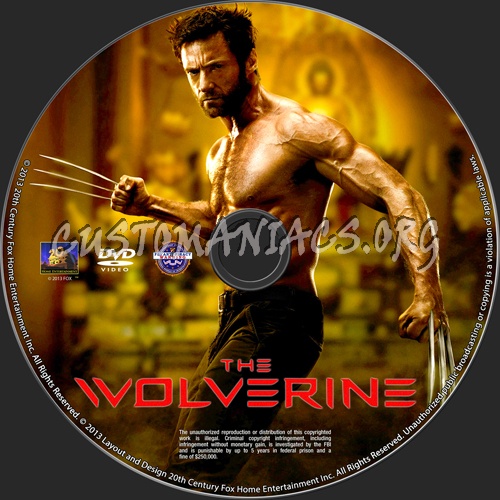 The Wolverine dvd label