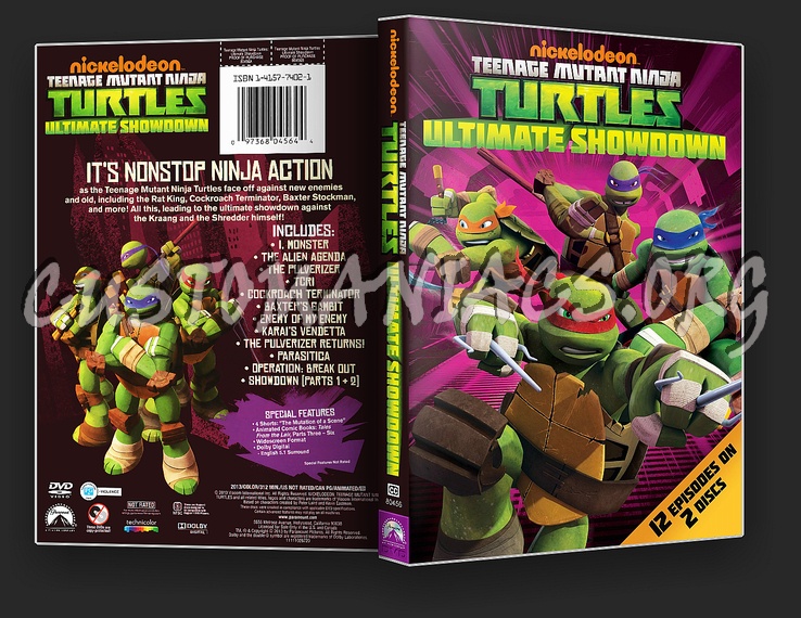 TMNT / Teenage Mutant Ninja Turtles - Ultimate Showdown dvd cover