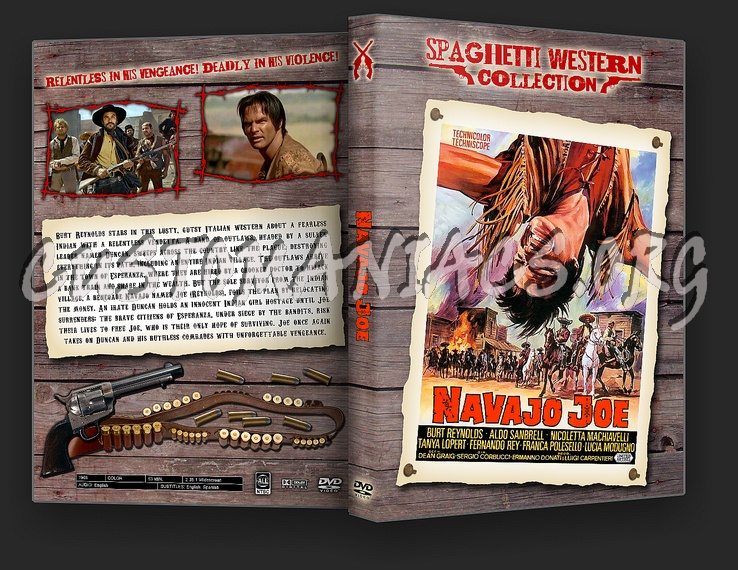 Spaghetti Western Collection - Navajo Joe dvd cover