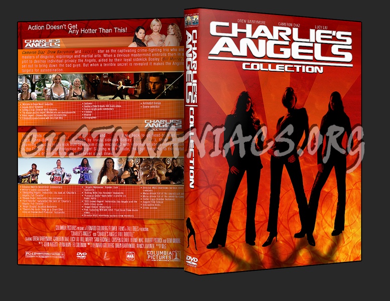 Charlie's Angels dvd cover