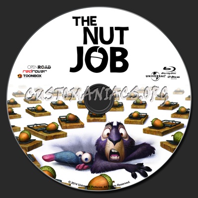 The Nut Job blu-ray label