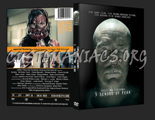 Chilling Visions 5 Senses of Fear dvd cover