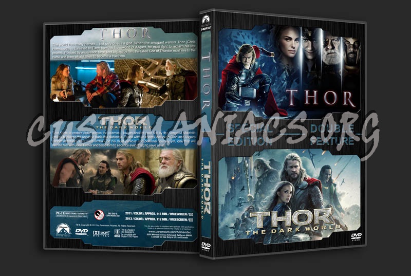 Thor Double Feature dvd cover