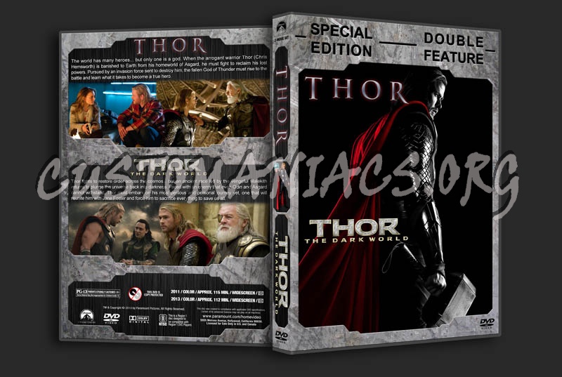Thor Double Feature dvd cover