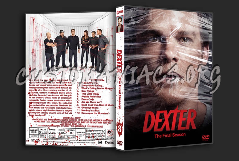 Dexter - Season 8 dvd cover