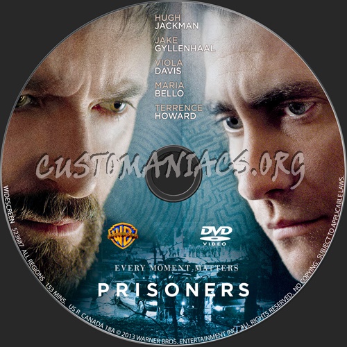 Prisoners dvd label