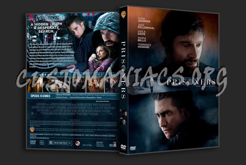 Prisoners dvd cover