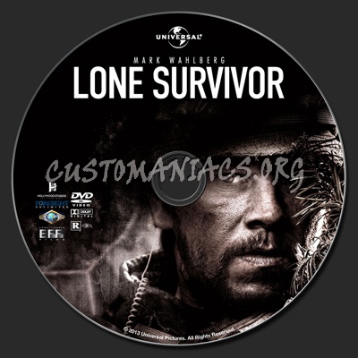 Lone Survivor dvd label