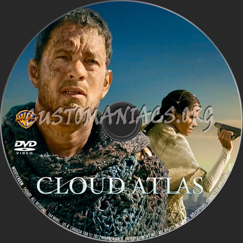 Cloud Atlas dvd label