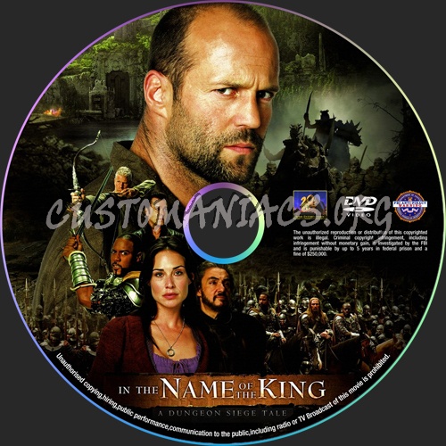 In the Name of the King: A Dungeon Siege Tale dvd label