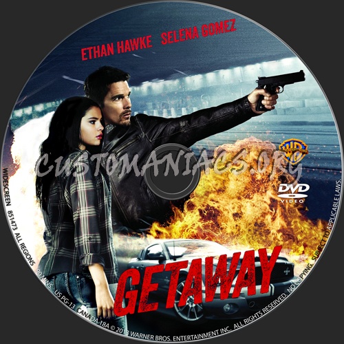 Getaway dvd label