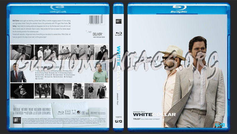 White Collar Season 4 blu-ray cover