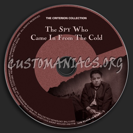 452 - The Spy Who Came In From The Cold dvd label
