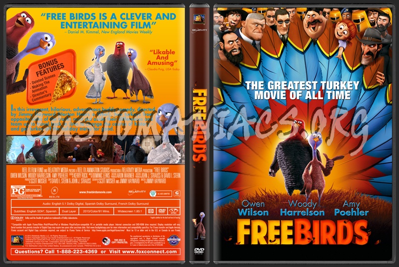 Free Birds dvd cover