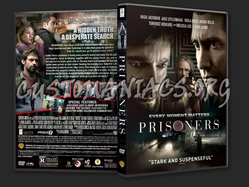 Prisoners (2013) dvd cover
