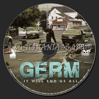 Germ dvd label