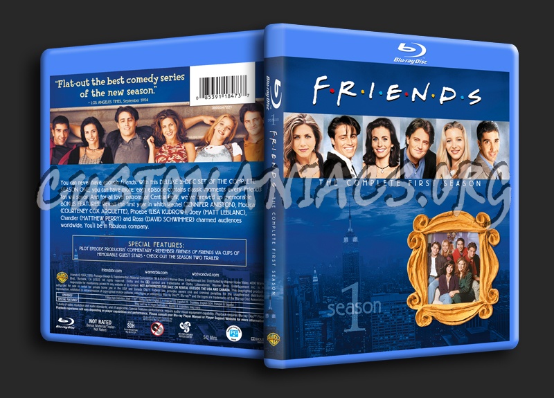 Friends Season 1 blu-ray cover