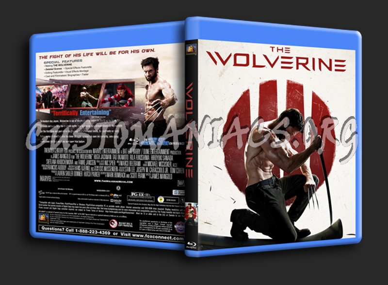 The Wolverine blu-ray cover