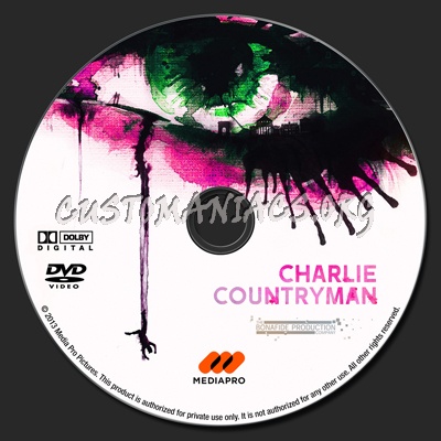 Charlie Countryman dvd label