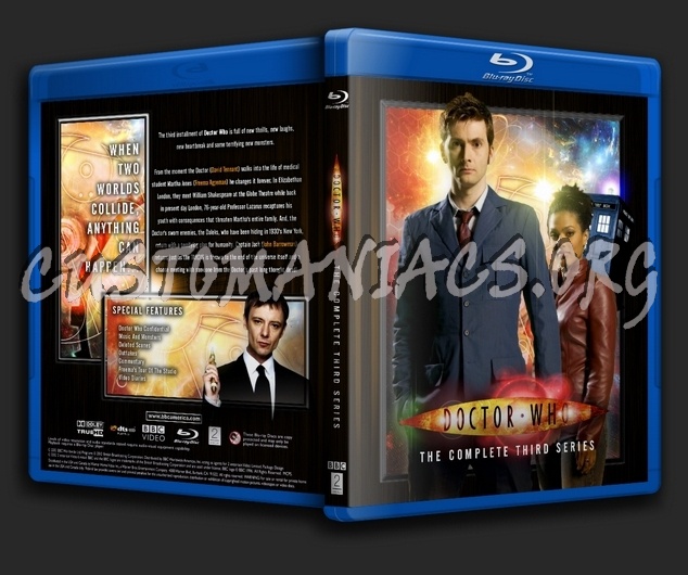 Doctor Who - Series 3 blu-ray cover